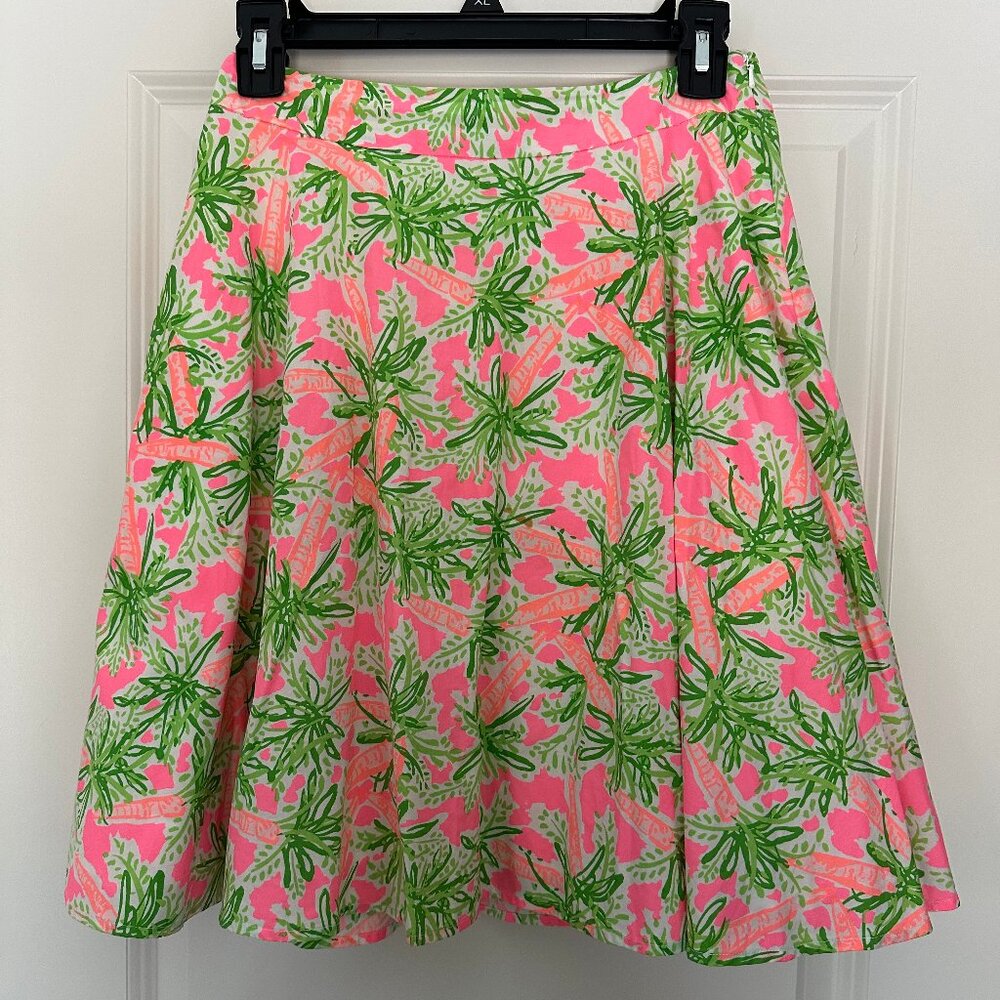 Lilly Pulitzer A-Line Skirt in Nibbles Size 2